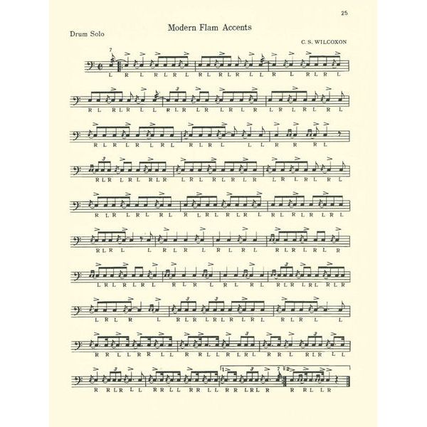 Ludwig Masters Publications Modern Rudimental Swing Solos