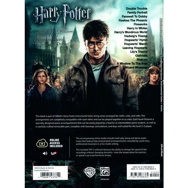 Alfred Music Publishing Harry Potter Complete Violin