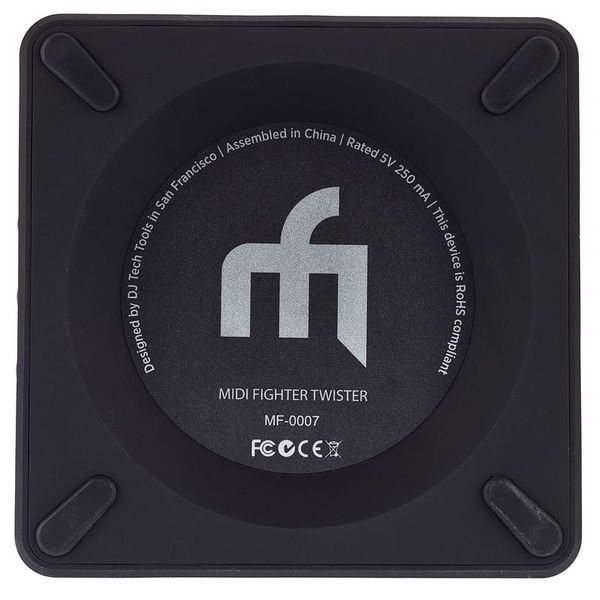 DJ Techtools Midi Fighter Twister black