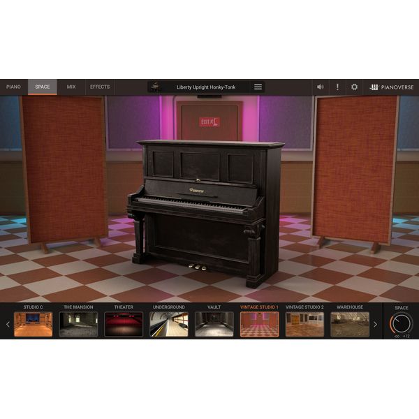 IK Multimedia Pianoverse Liberty Upright