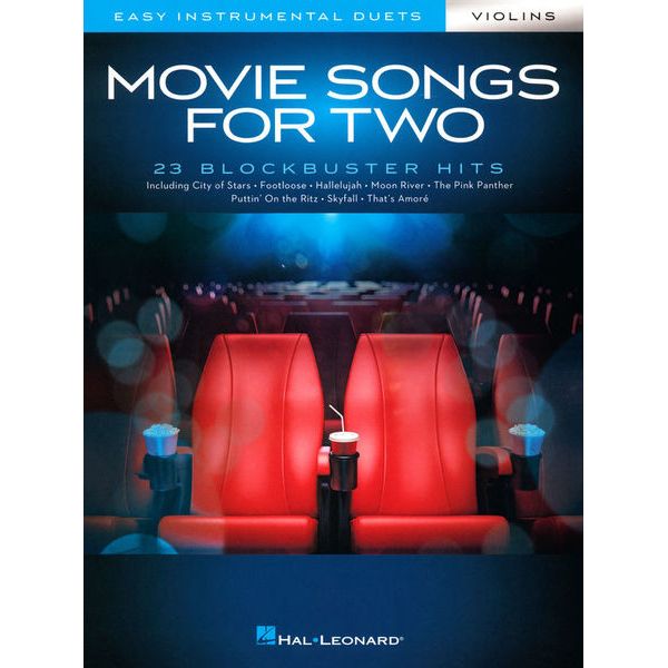 Hal Leonard Movie Songs For Two Violins