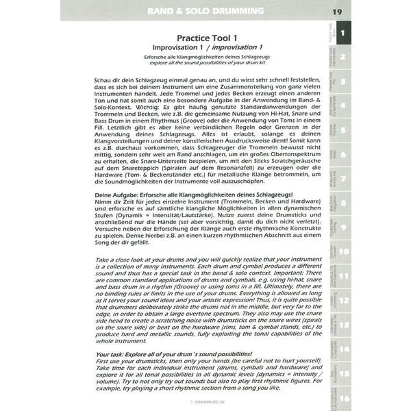 Coda Music Band & Solo Drumming