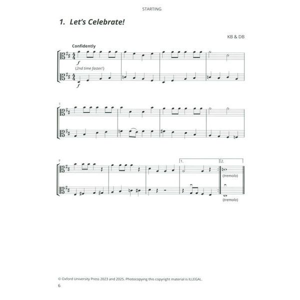 Oxford University Press Viola Time Duets