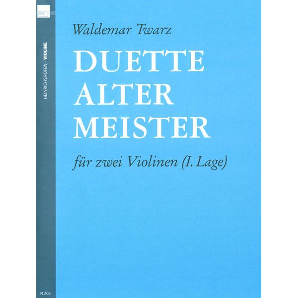 Heinrichshofen Verlag Duette Alter Meister Violin