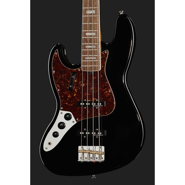 Harley Benton MV-4JB LH Black w/Case