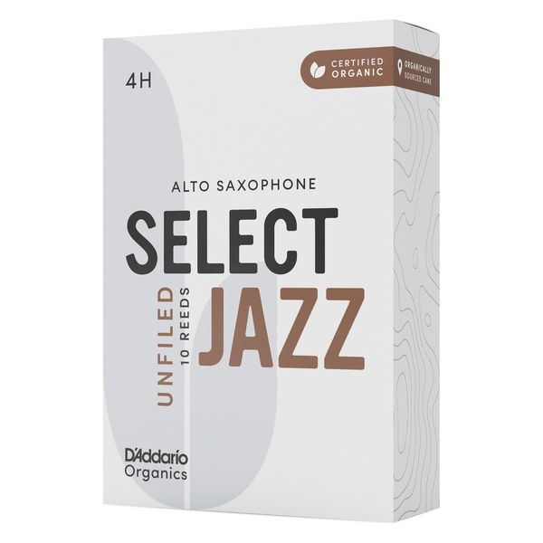 DAddario Woodwinds Organic Sel. Jazz Unf. ALT 4H