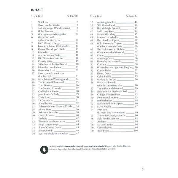 Schott Das Mundharmonika-Liederbuch