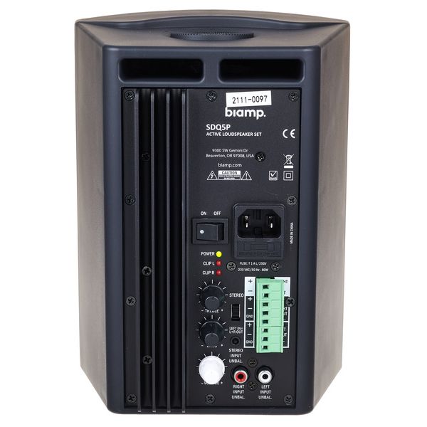 Biamp Systems SDQ5P Black