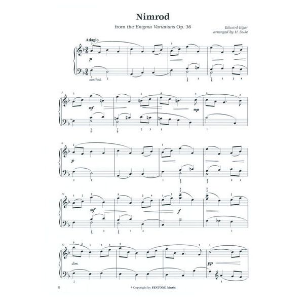 Fentone Music The Elgar Piano Album