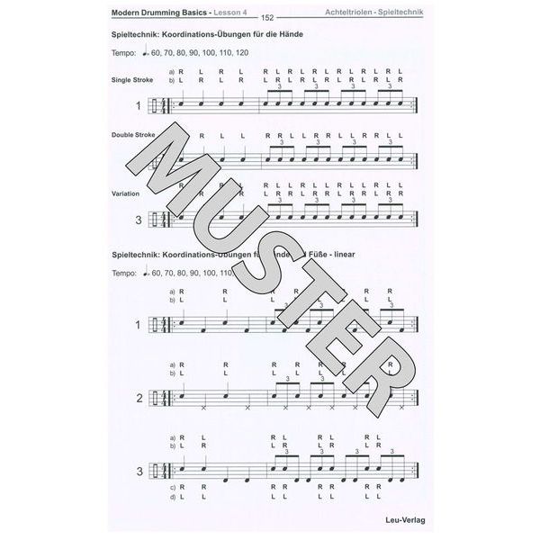 Leu Verlag Modern Drumming Basics