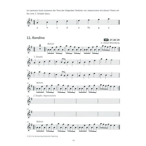 Holzschuh Verlag Fiedel Max Schule Violin 2