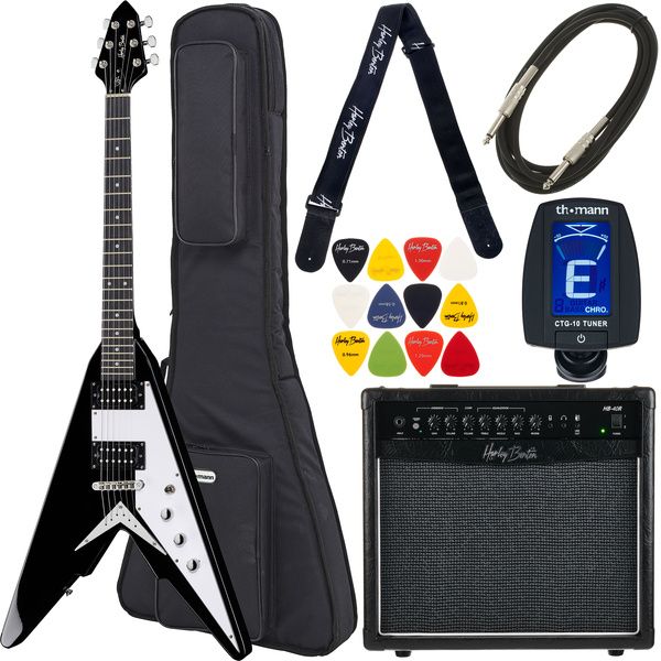 Harley Benton Victory-BK Cl. Series Bundle 2