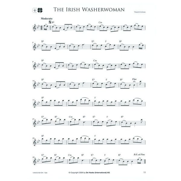 De Haske Irish Melodies for Flute