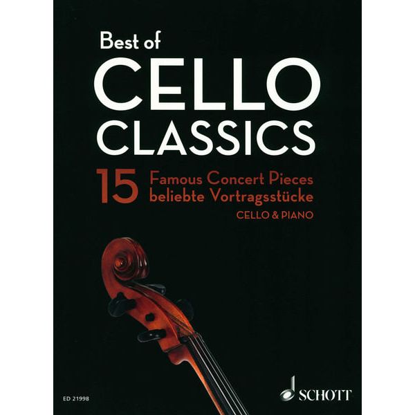 Schott Best Of Cello Classics