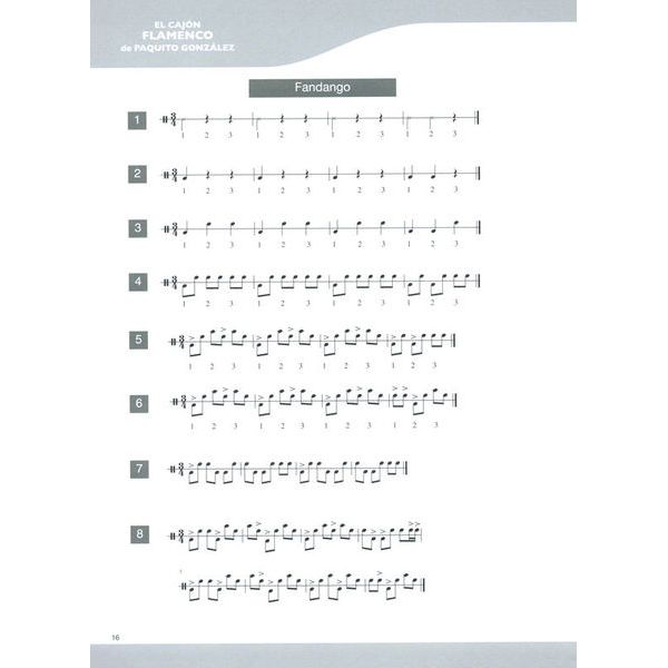 DG De Gregorio El Cajon Flamenco