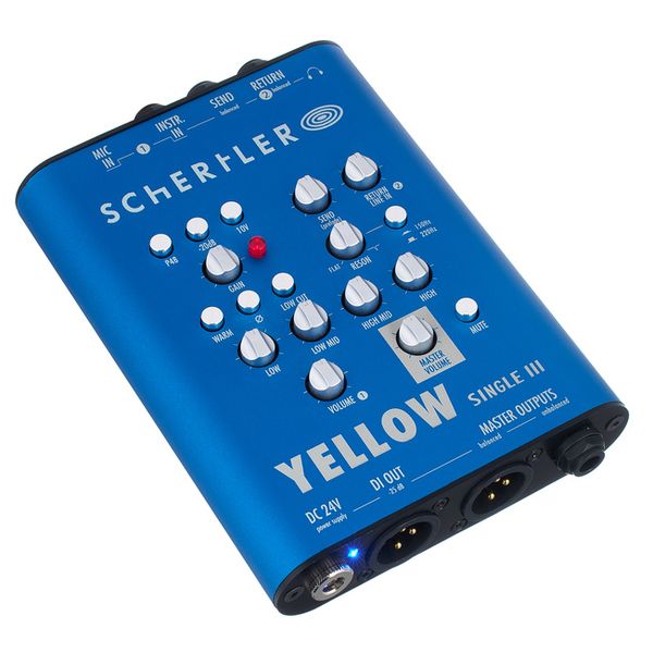 Schertler Yellow Single Pre-Amplifier