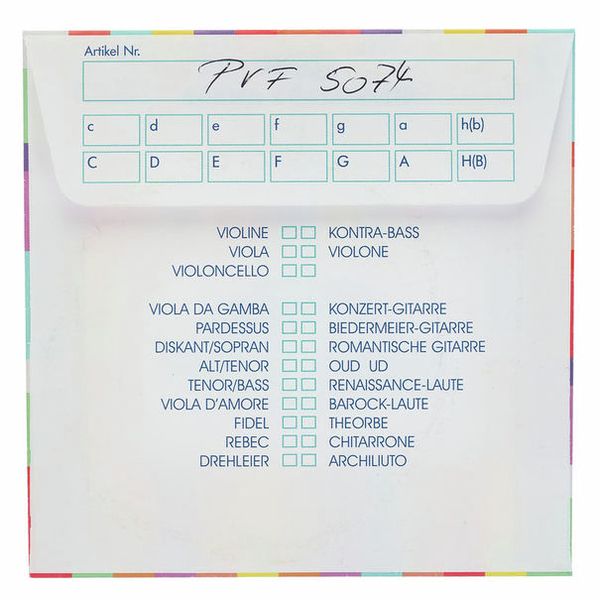 K&uuml;rschner Large Theorbo Single String d