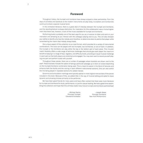 Carl Fischer 14 Duets For Trumpet