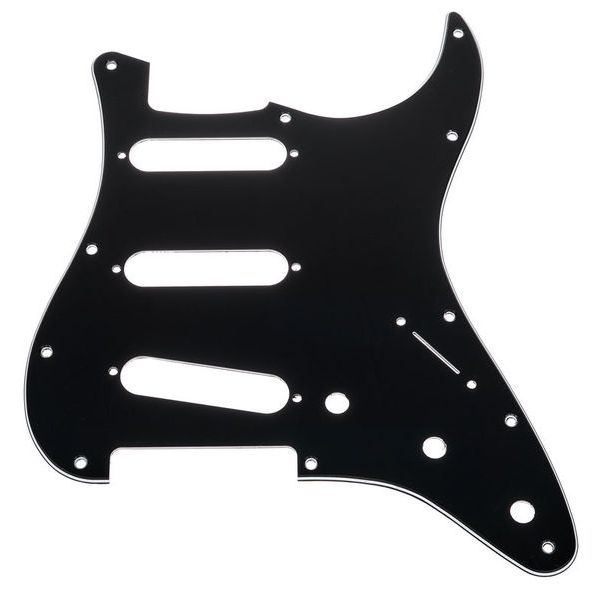Fender Strat Pickguard SSS Std. BK