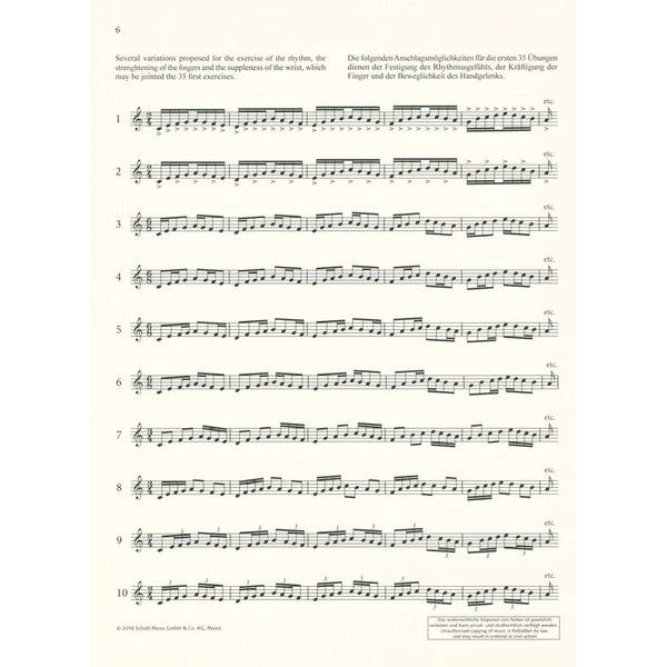 Schott The Virtuoso Pianist Hanon