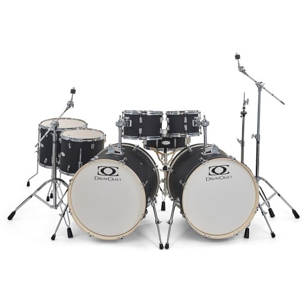DrumCraft Series 3 Double Bass Set Black