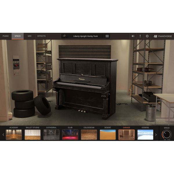 IK Multimedia Pianoverse Liberty Upright