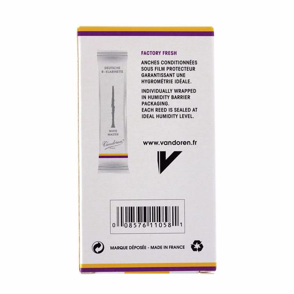 Vandoren White Master Traditional 4.5