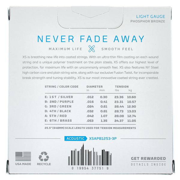 Daddario XSAPB1253-3P