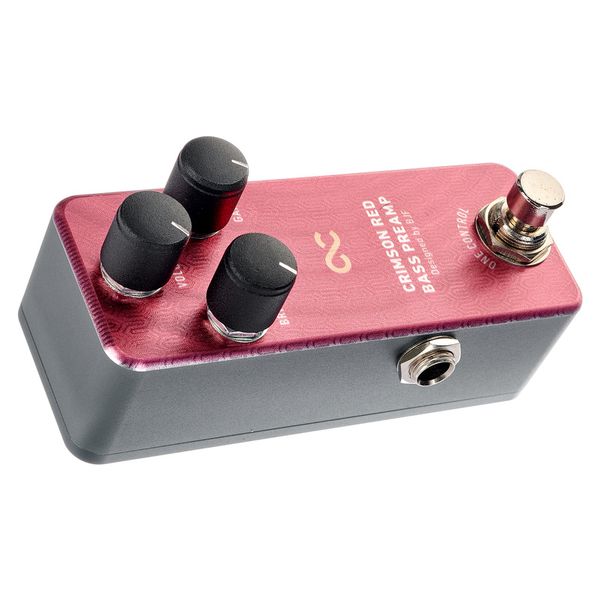 One Control Crimson Red Bass Preamp