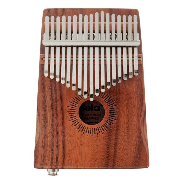 Sela Kalimba 17 Koa with Pickup