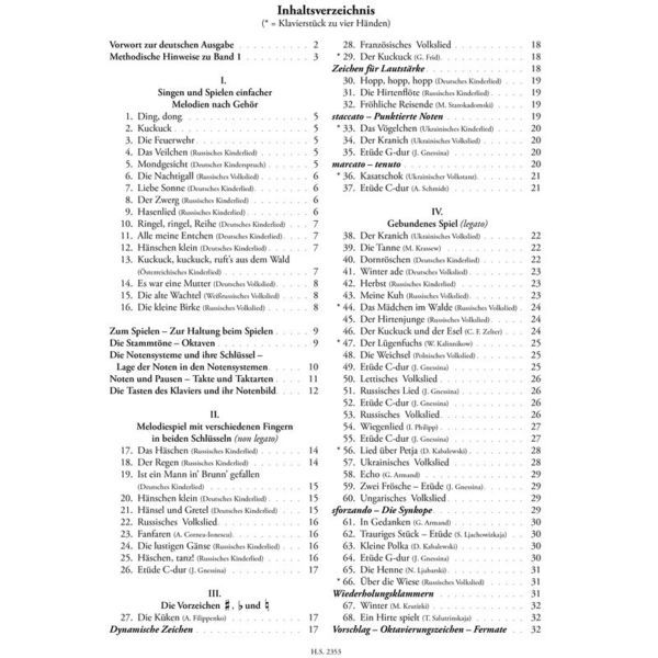 Sikorski Musikverlage Russische Klavierschule 1