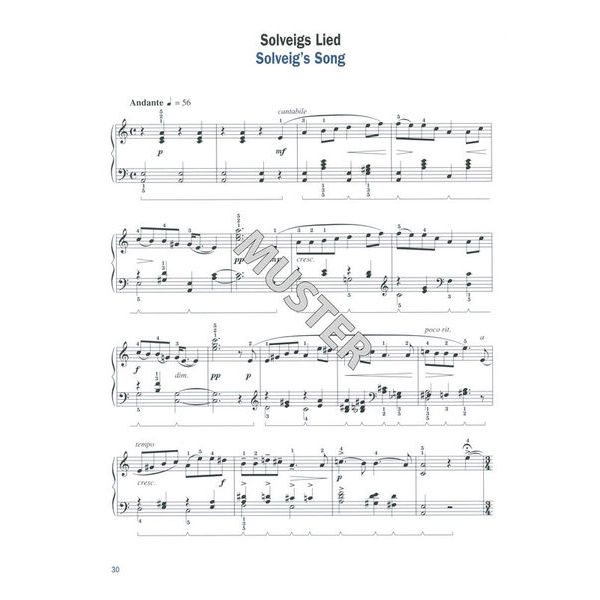 Schott Grieg Peer Gynt Klavier