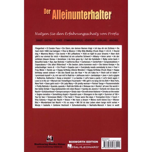 Musikverlag Hildner Der Alleinunterhalter
