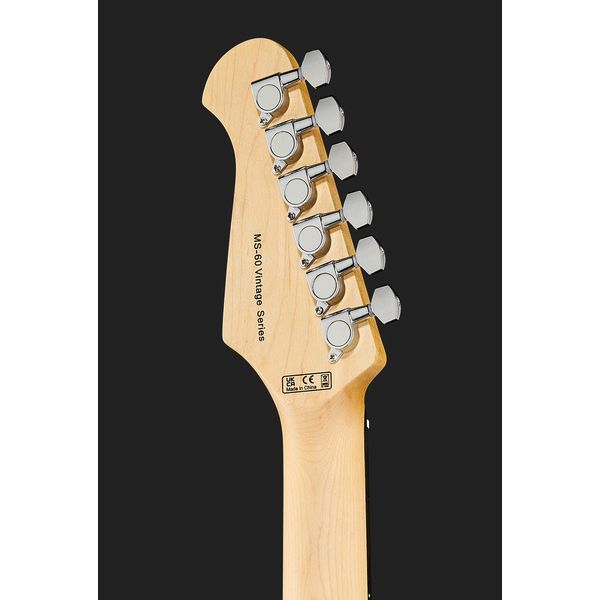 Harley Benton MS-60 Vintage White Bundle 1