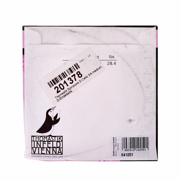 Thomastik Spirocore D Cello 3/4 medium