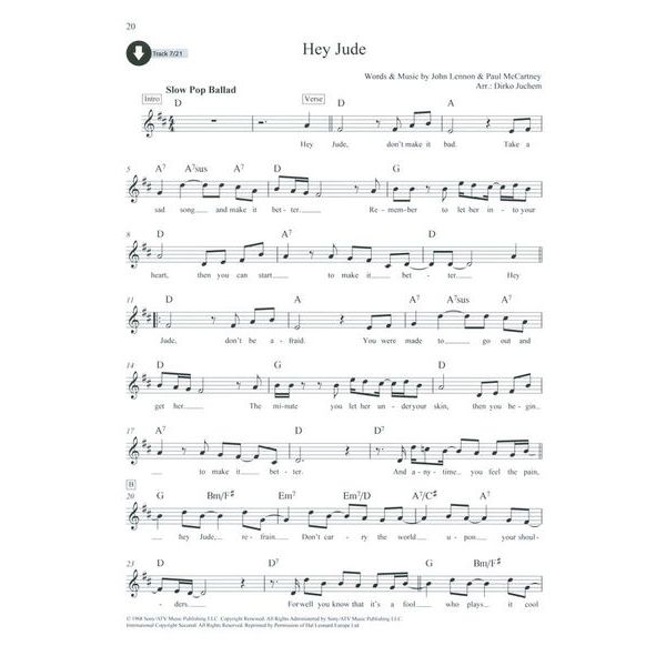 Schott Beatles Classics A-Sax