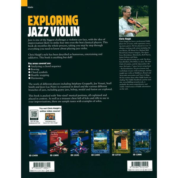 Schott Exploring Jazz Violin