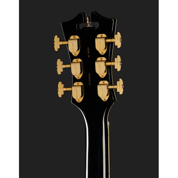 DAngelico Excel 59 Solid Black