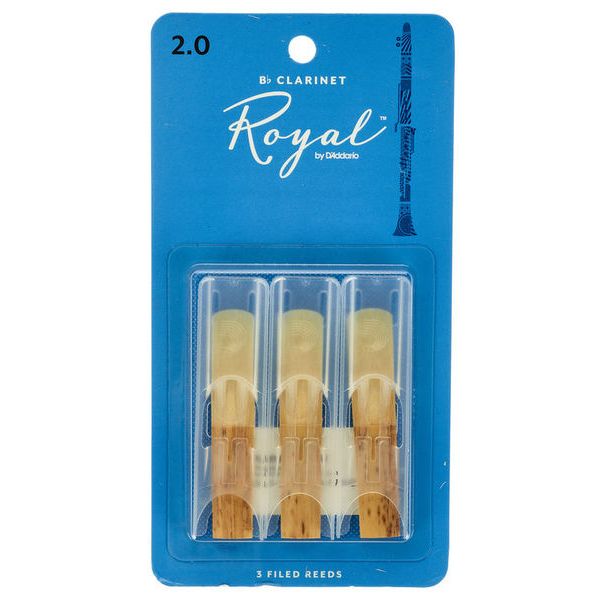 DAddario Woodwinds Royal Bb-Clarinet 2.0 3-Pack