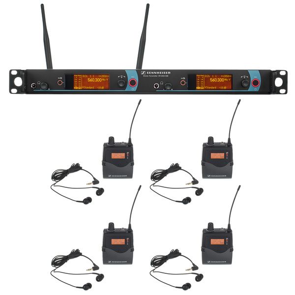 Sennheiser IEM 2000 GW Quattro Bundle