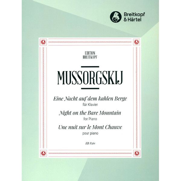 Breitkopf & Hrtel Mussorgski Nacht auf dem Berge