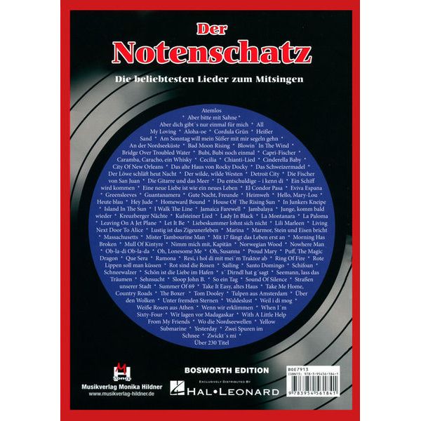 Bosworth Der Notenschatz