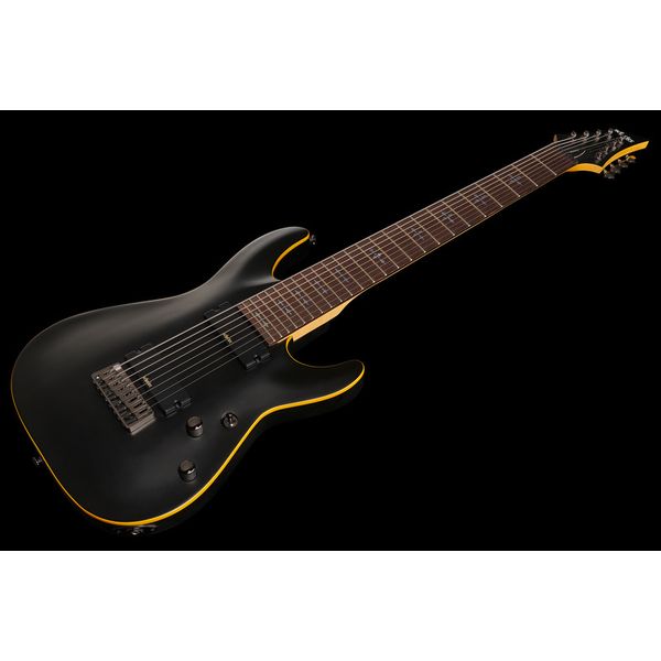 Schecter Demon-8 Aged Black Satin