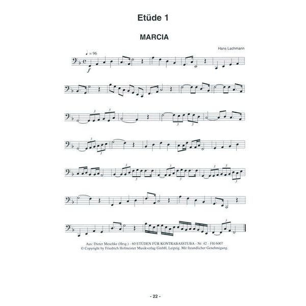 Musikverlag Heinlein Praxis Fagott