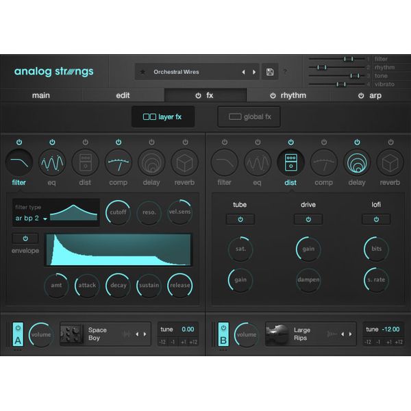 Output Analog Strings