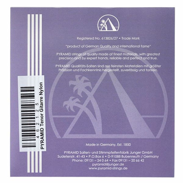 Pyramid Nylon Tenor Guitar Strings