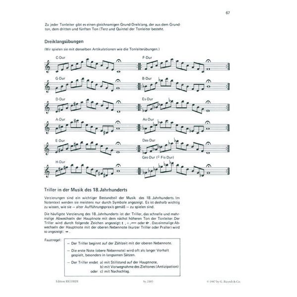 Ricordi Lern Querfl&ouml;te Spielen 1