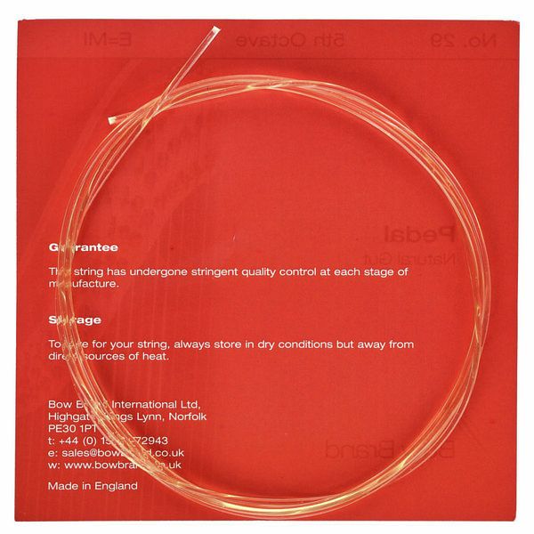 Bow Brand Pedal Natural Gut 5th E No.29