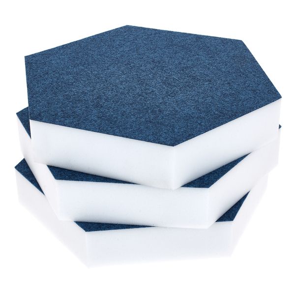 t.akustik Hexagon Melamine Light Blue 50