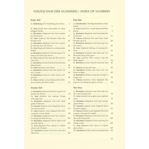 Brenreiter Haydn Die Sch&ouml;pfung